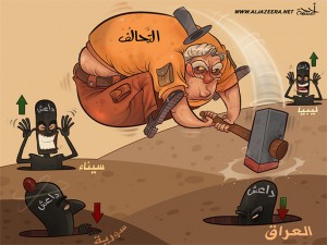 كاريكاتير عن داعش   